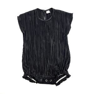 BABY GIRLS RIBBED ROMPER SIZE 6/12M